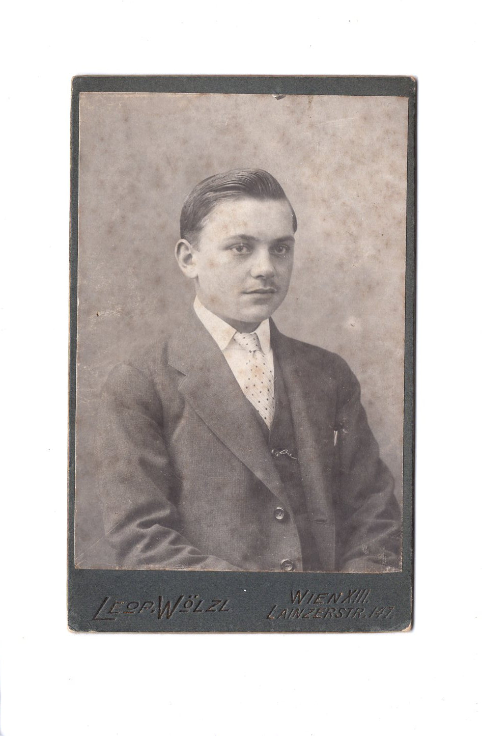 Fotografie Herrenportrait - Wien 1900er