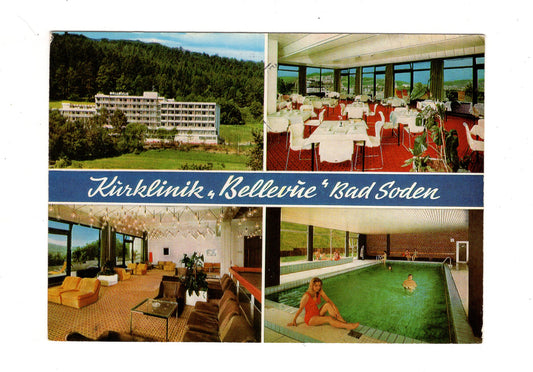 Ansichtskarte Bad Soden-Salmünster / Kurklinik Bellevue