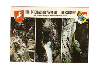 Ansichtskarte Die Breitachklamm bei Oberstdorf
