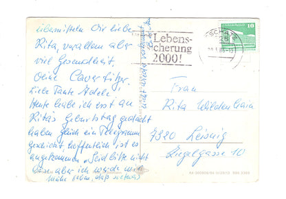 Ansichtskarte Glückwünsche / Glückwunsch zum Geburtstag / L1-61