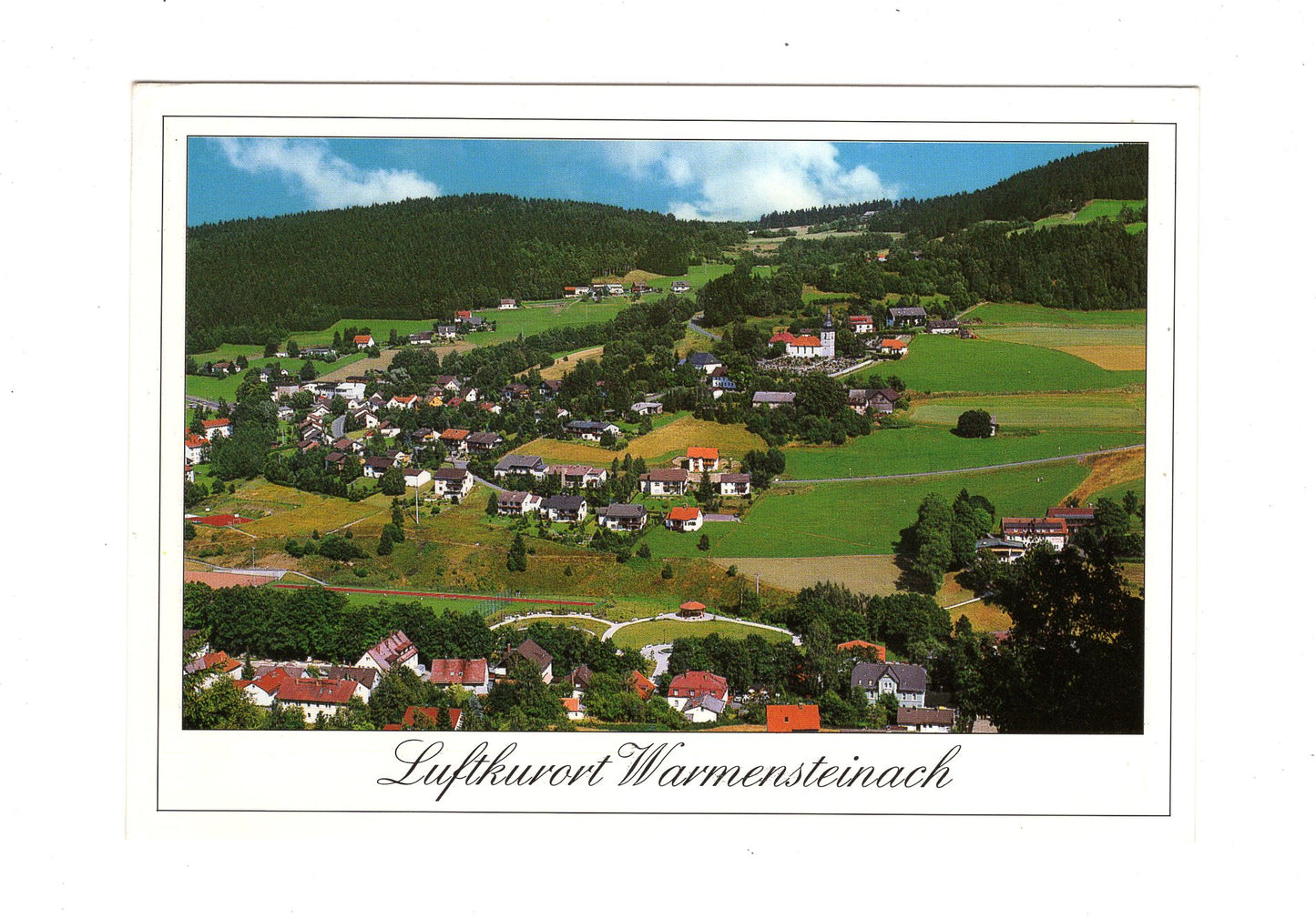 Ansichtskarte Warmensteinach im Fichtelgebirge