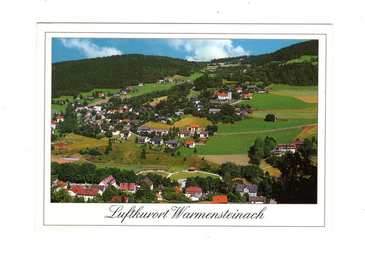 Ansichtskarte Warmensteinach im Fichtelgebirge