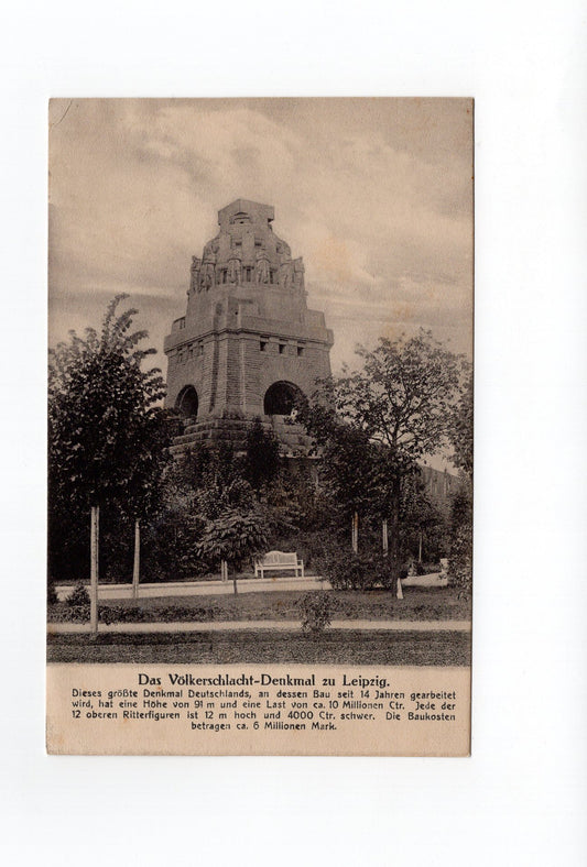 Ansichtskarte Leipzig / Völkerschlacht-Denkmal