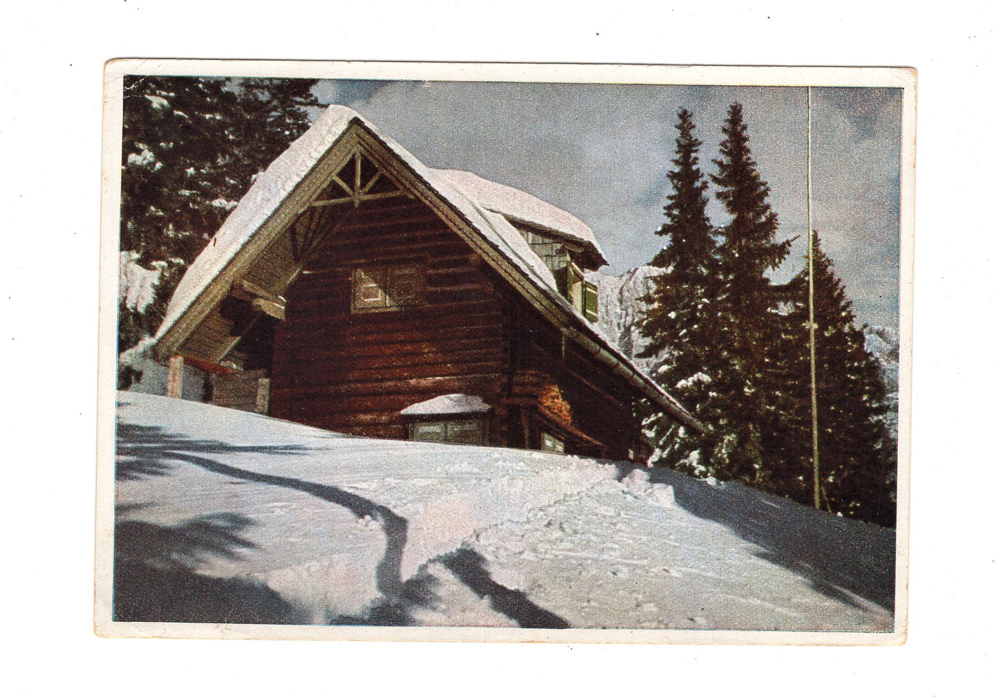 Ansichtskarte Lambacher Hütte bei Goisern / Österreich
