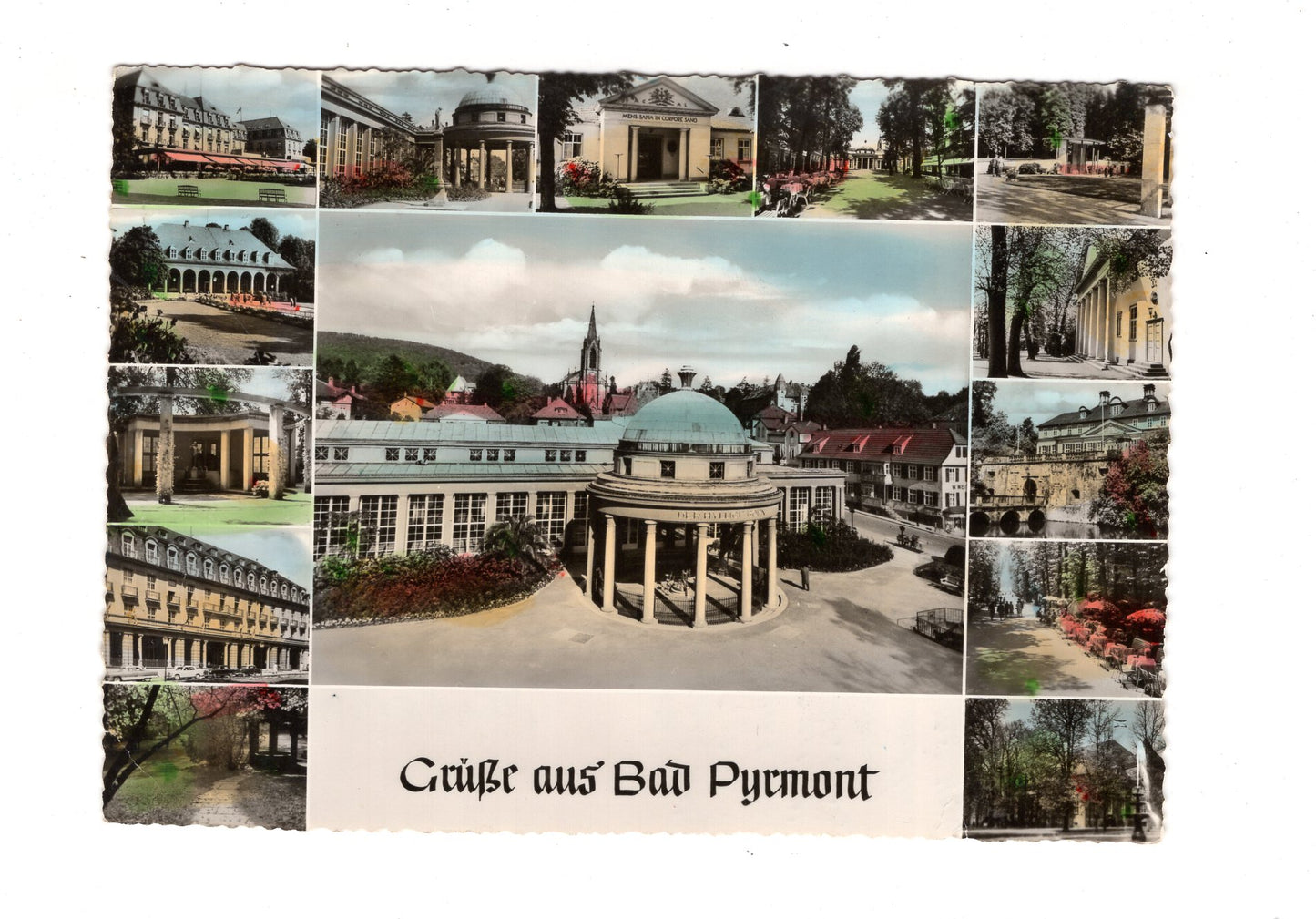 Ansichtskarte Grüße aus Bad Pyrmont  / I1-58