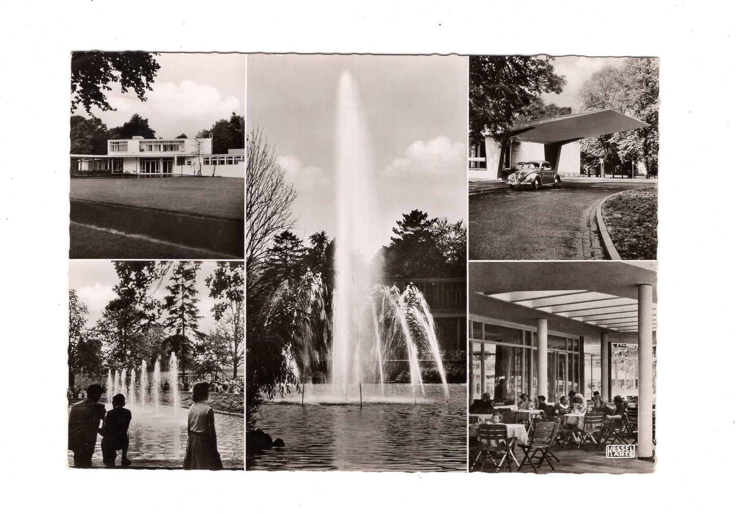 Ansichtskarte Bad Godesberg / Stadthalle
