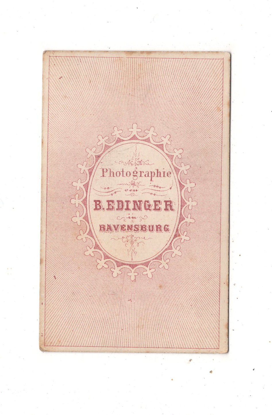 Fotografie Damenportrait - Ravensburg 1890er