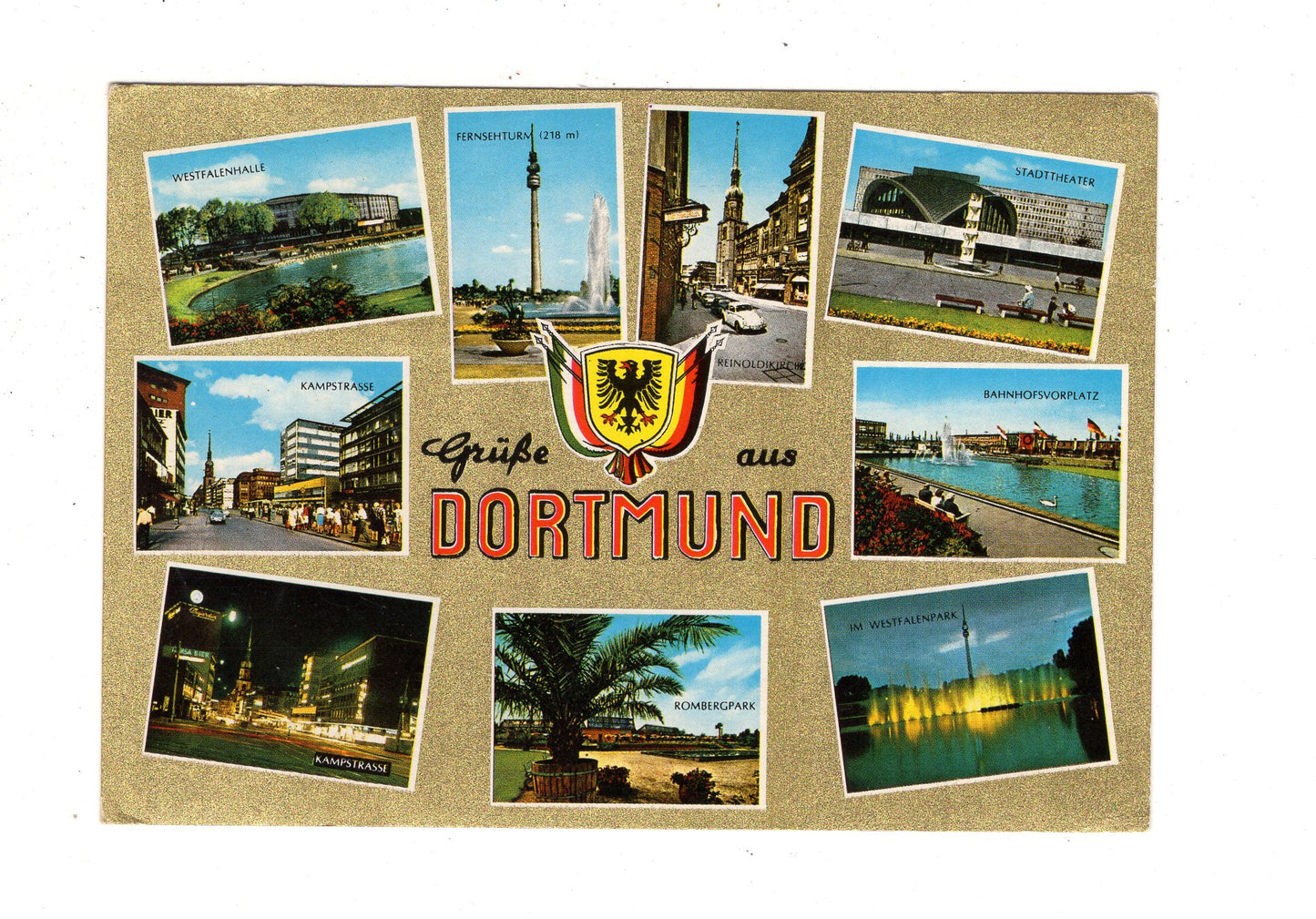 Ansichtskarte Grüße aus Dortmund / J1-54