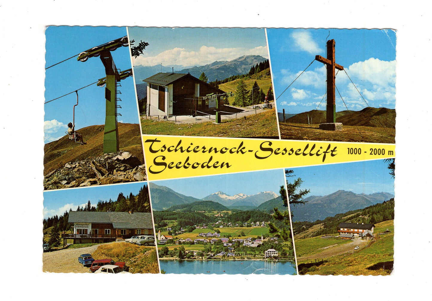 Ansichtskarte Seeboden / Sessellift Tschiernock / Österreich