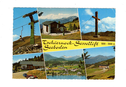 Ansichtskarte Seeboden / Sessellift Tschiernock / Österreich