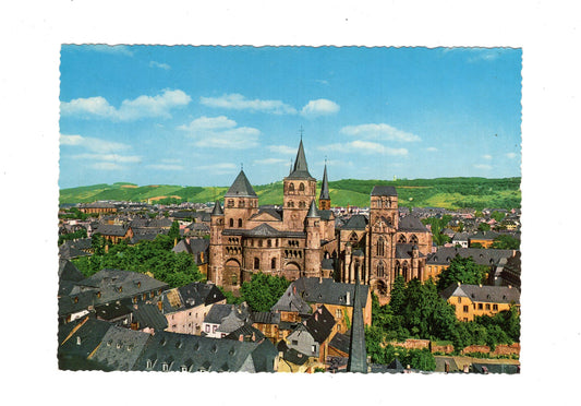 Ansichtskarte Trier / Blick auf Stadt und Dom