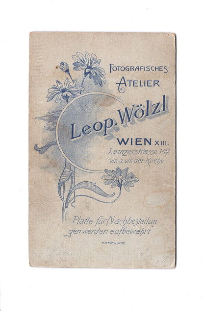 Fotografie Herrenportrait - Wien 1900er