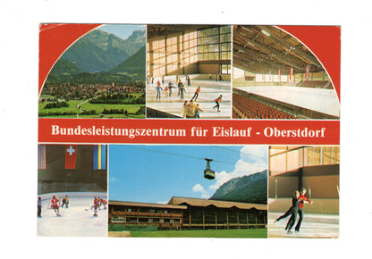 Ansichtskarte Oberstdorf / Bundesleistungszentrum für Eislauf