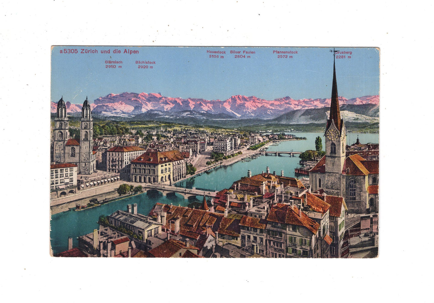 Ansichtskarte Zürich / Schweiz