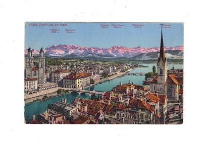 Ansichtskarte Zürich / Schweiz