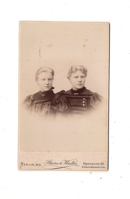 Fotografie Damenportrait - Berlin 1898