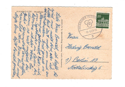 Ansichtskarte Hannover / Maschsee / G1-62