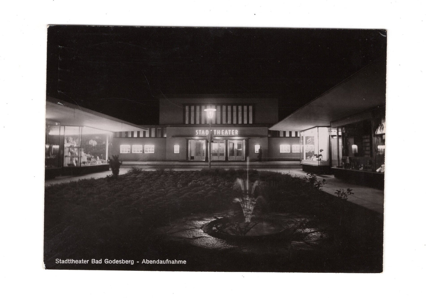 Ansichtskarte Bad Godesberg / Stadttheater