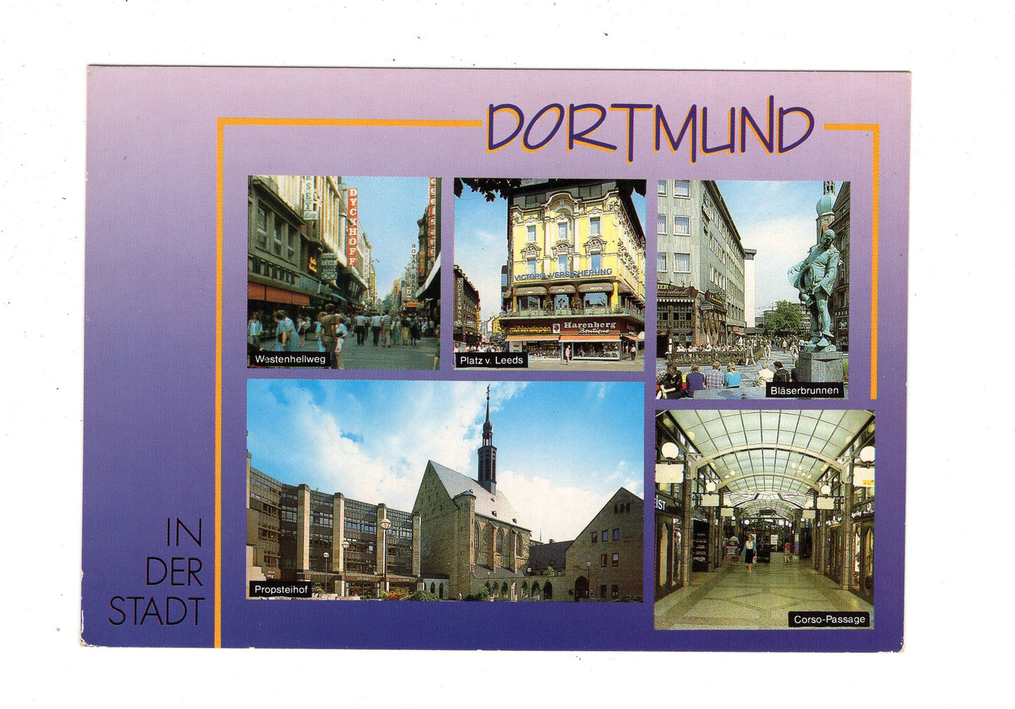 Ansichtskarte Dortmund / Platz v. Leeds +++ / J1-54