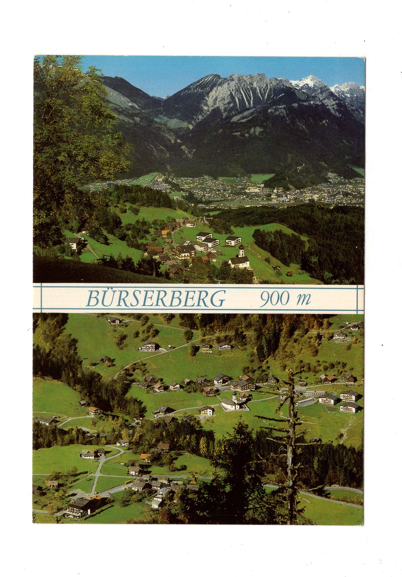 Ansichtskarte Bürserberg / Vorarlberg / Österreich