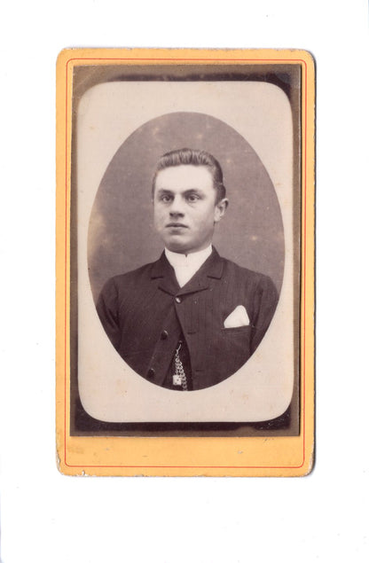 Fotografie Herrenportrait - Aubel 1880er