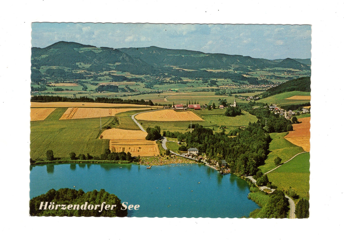 Ansichtskarte Hörzendorfer See / Kärnten / Österreich