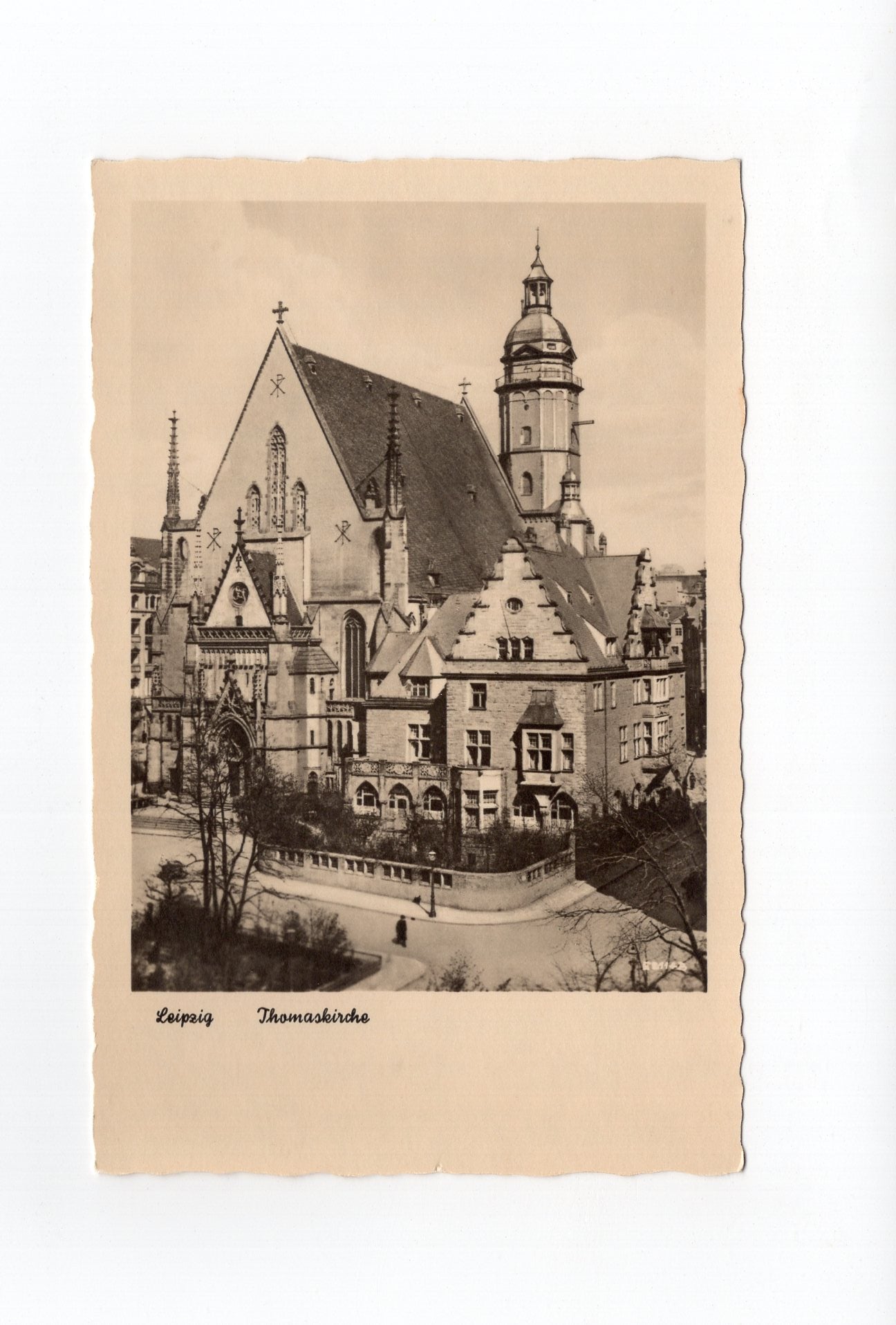 Ansichtskarte Leipzig / Thomaskirche