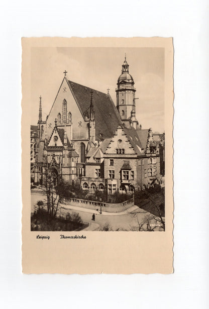 Ansichtskarte Leipzig / Thomaskirche