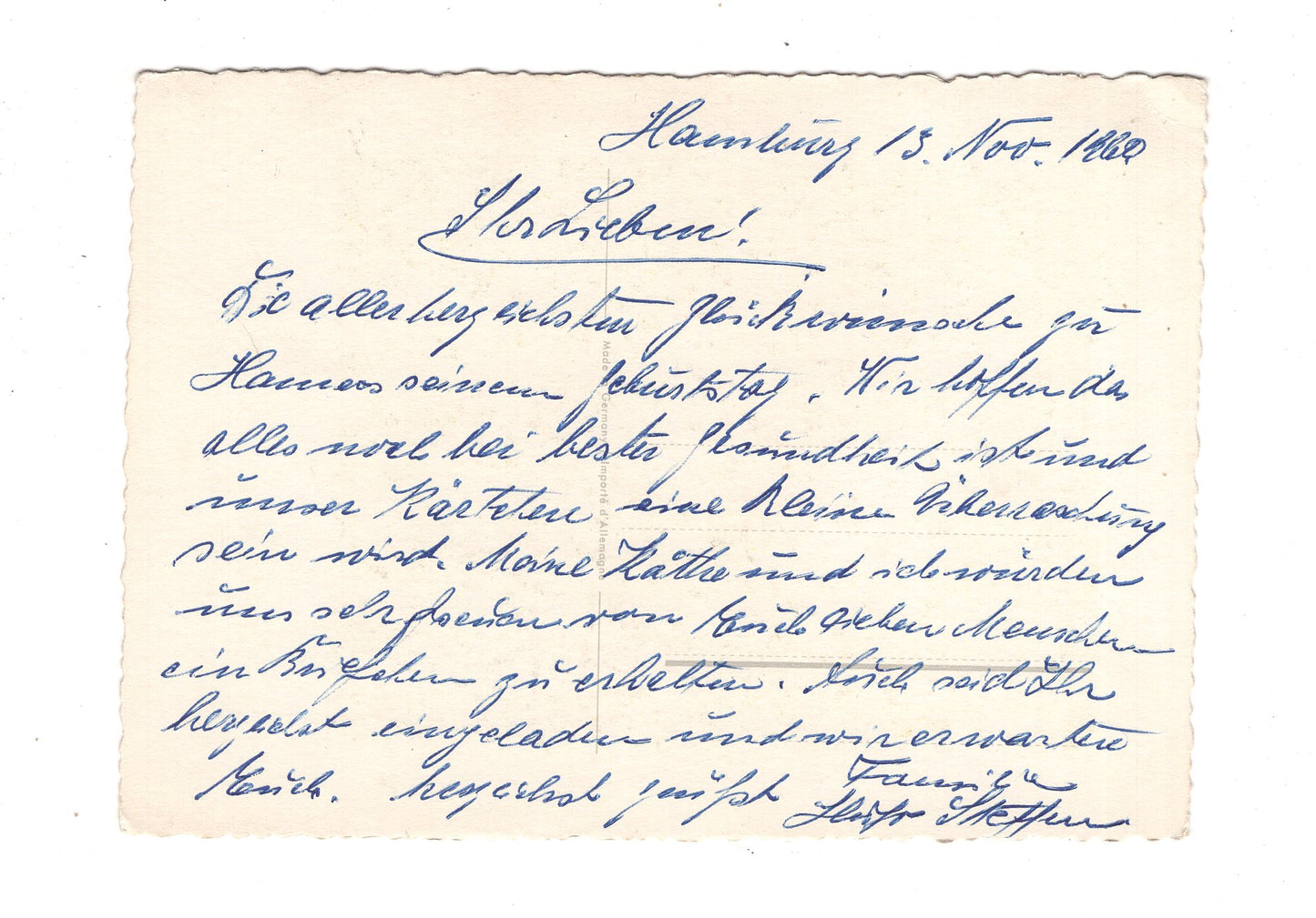 Ansichtskarte Glückwünsche / Glückwunsch zum Geburtstag / L1-61