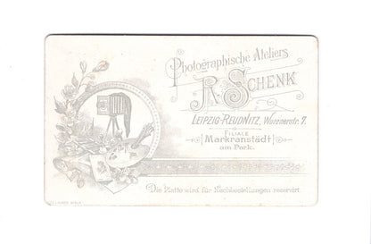 Fotografie Herrenportrait - Leipzig-Reudnitz 1890er