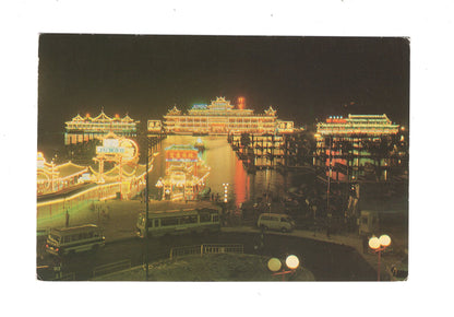 Ansichtskarte Aberdeen / Floating Restaurants / China