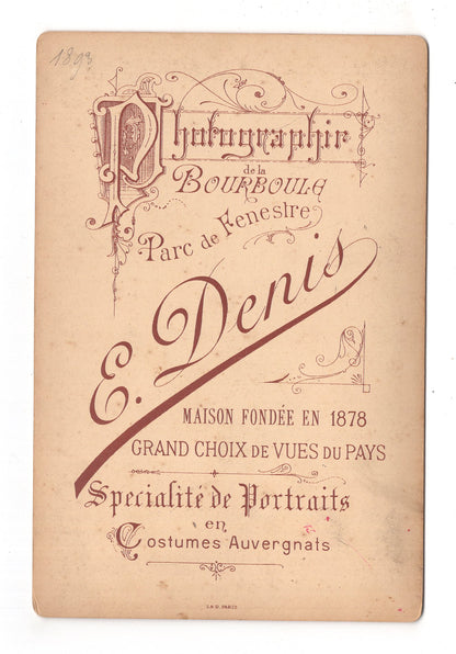 Fotografie Historische Landschaftsansicht / Roche Vend... - Frankreich 1890er