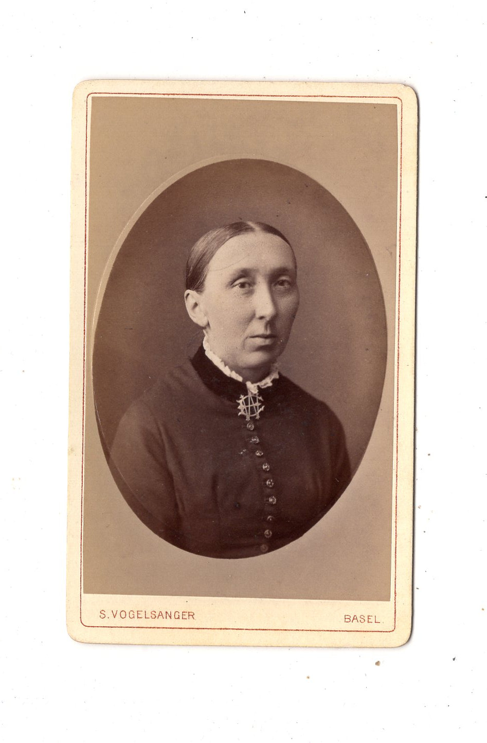Fotografie Damenportrait - Basel 1870er
