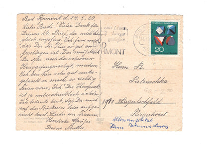 Ansichtskarte Bad Pyrmont  / Am hylligen Born  / I1-58