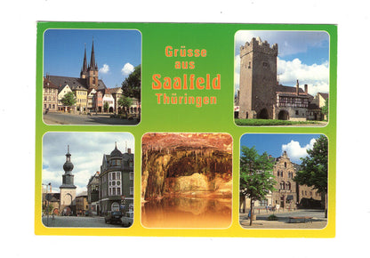 Ansichtskarte Saalfeld / Thüringen
