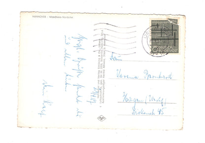 Ansichtskarte Hannover / Maschsee-Nordufer / G1-62