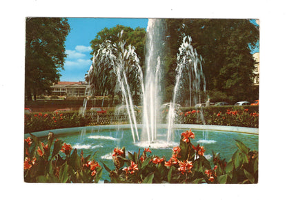 Ansichtskarte Bad Homburg vor der Höhe / Kurpark - Blick zum Kurhaus