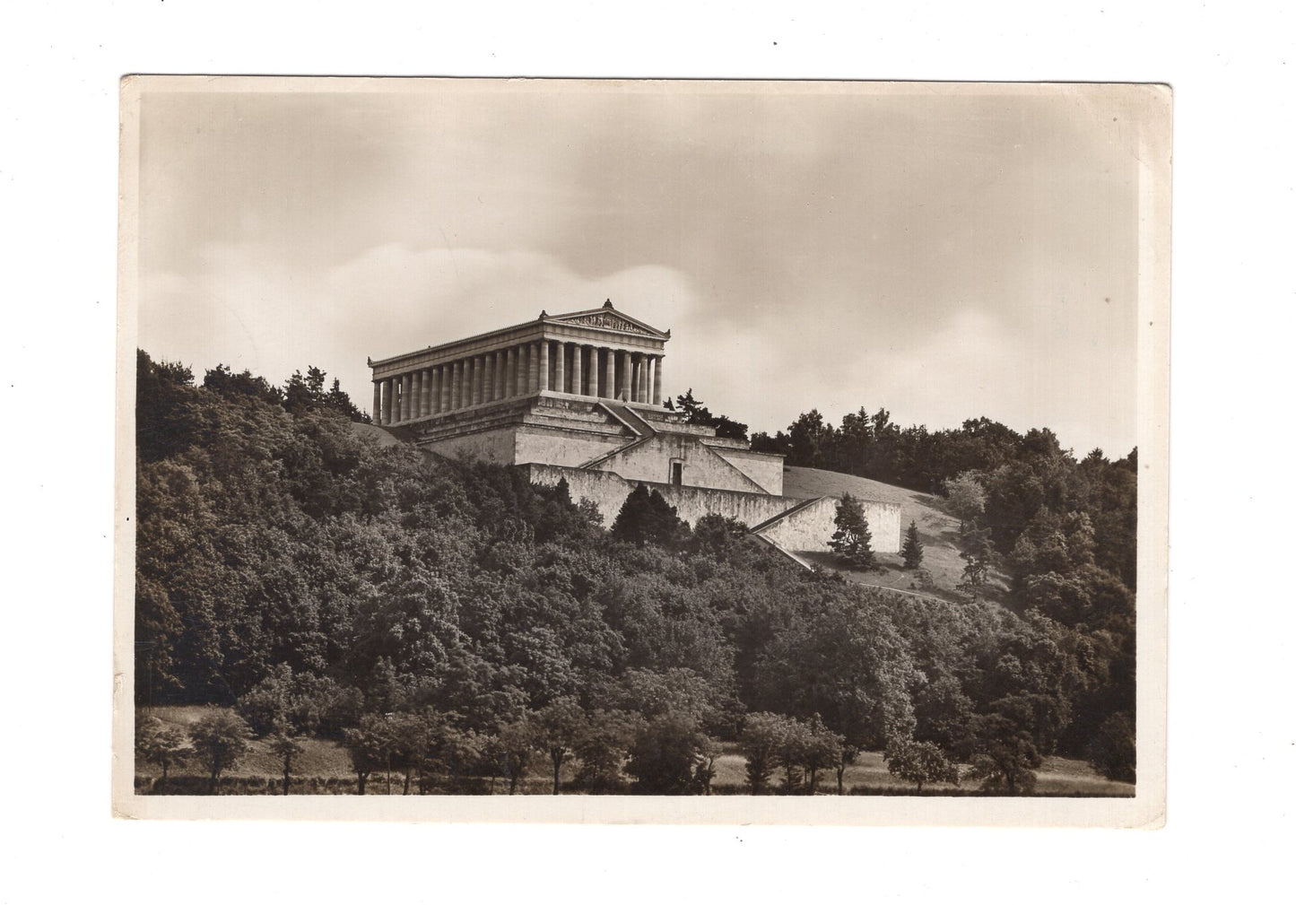 Ansichtskarte Walhalla an der Donau
