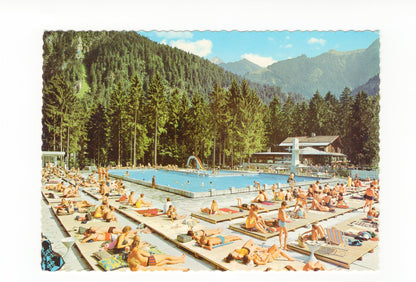 Ansichtskarte Sport-Schwimmbad Mayrhofen im Zillertal / Tirol / Österreich