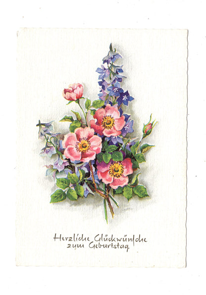 Ansichtskarte Glückwünsche / Glückwunsch zum Geburtstag / L1-61