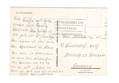 Ansichtskarte Playas de Ibiza / Spanien