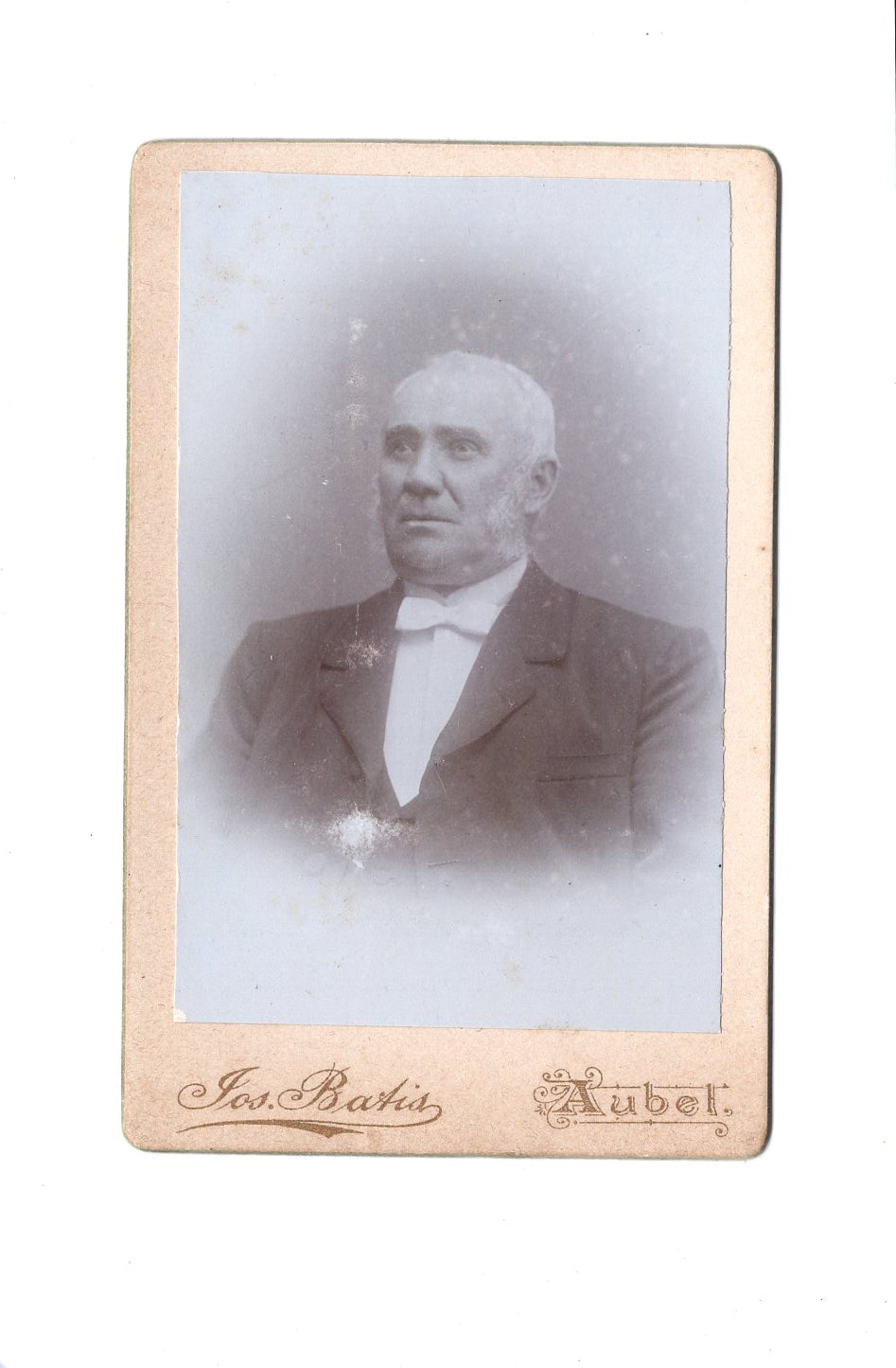 Fotografie Herrenportrait - Aubel 1890er