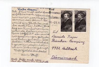 Ansichtskarte Bad Münster am Stein mit Rheingrafenstein