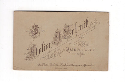 Fotografie Feine Dame - Querfurt 1880er / CDV L1-29