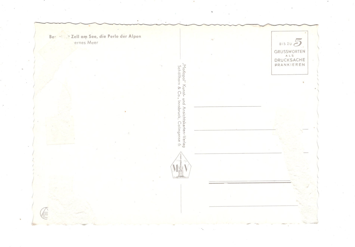 Ansichtskarte Zell am See / Österreich / N1-69