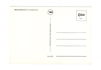 Ansichtskarte Obermarchtal / Württemberg / Klosterkirche
