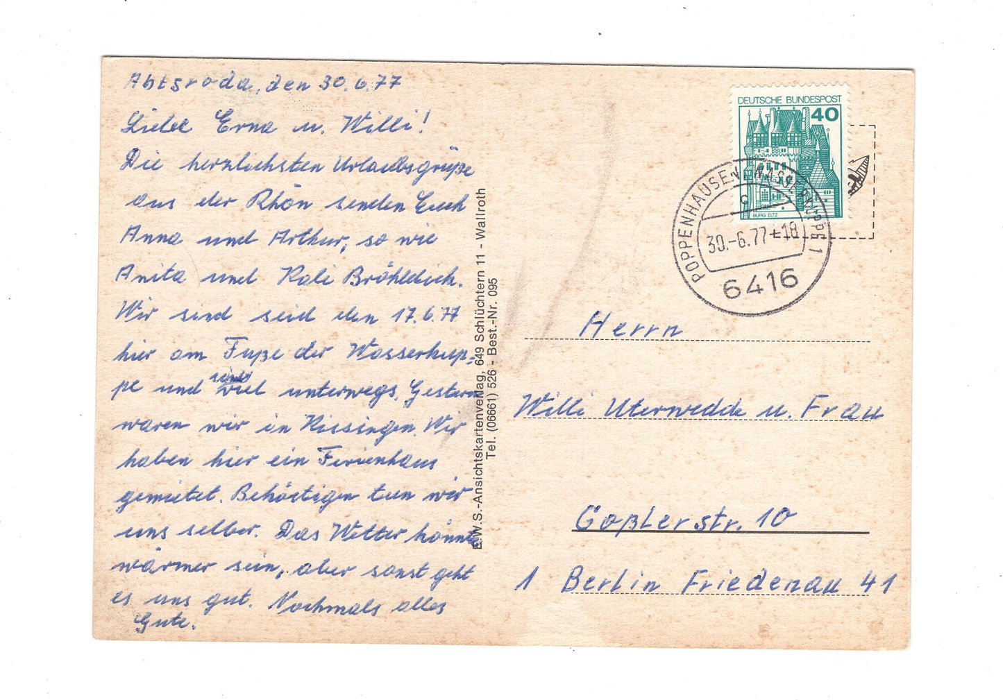 Ansichtskarte Rund um die Wasserkuppe / Rhön