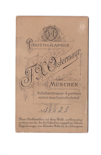 Fotografie Schönes Kinderbild / Baby - München 1880er