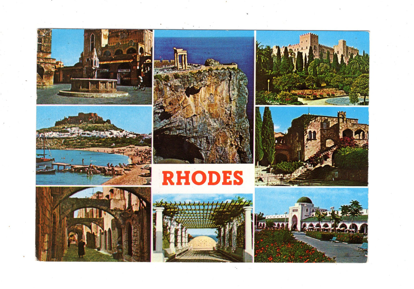 Ansichtskarte Rhodos / Griechenland / N1-52
