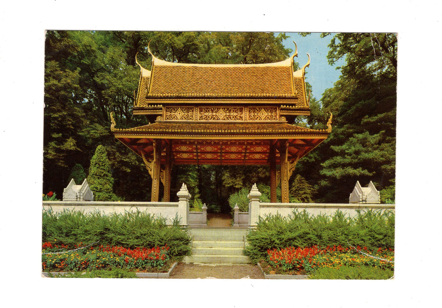 Ansichtskarte Bad Homburg vor der Höhe / Siamesischer Tempel